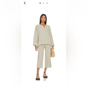 Free people beach knit set